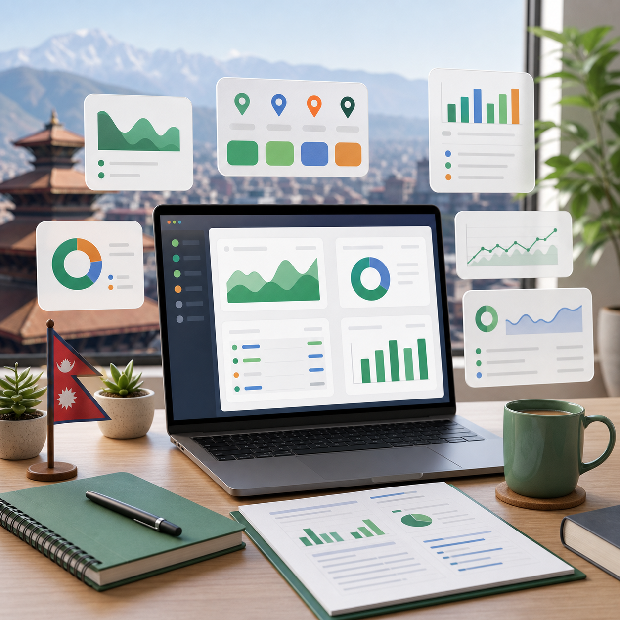 AI reporting dashboard